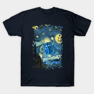 Soaring Blue Phone box T-Shirt